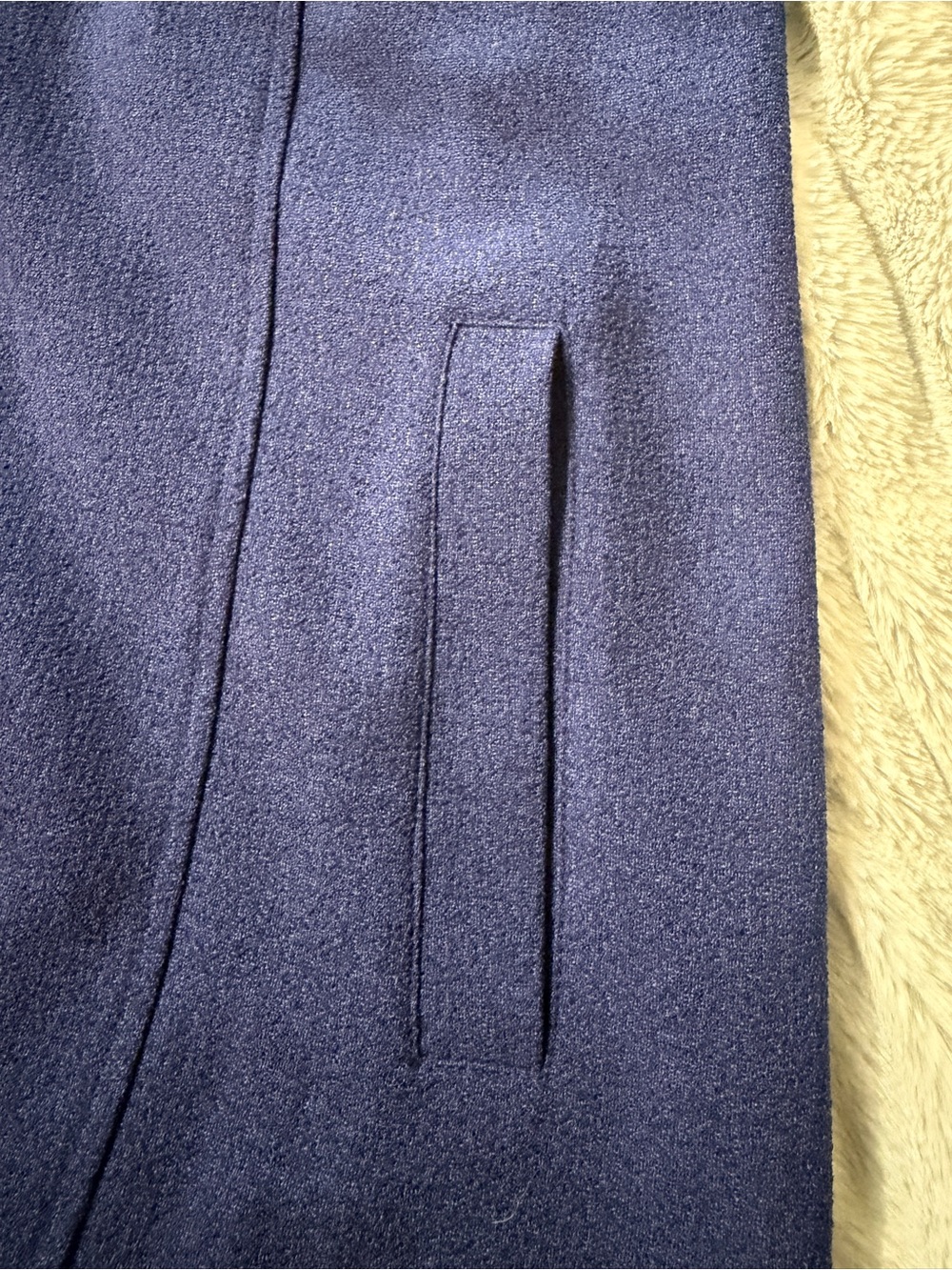 Jack by BB Dakota Blue Crisscross Back with pockets dress size large - Picture 3 of 7